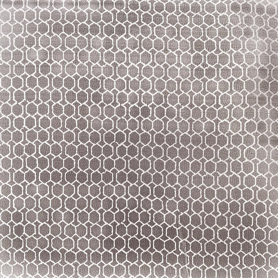 Facet Silver Curtains