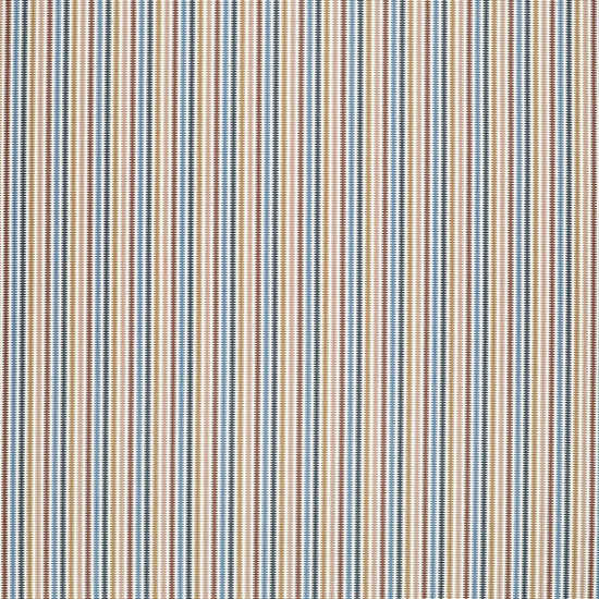 Grove Stripe Mustard Terracotta Storm Curtains