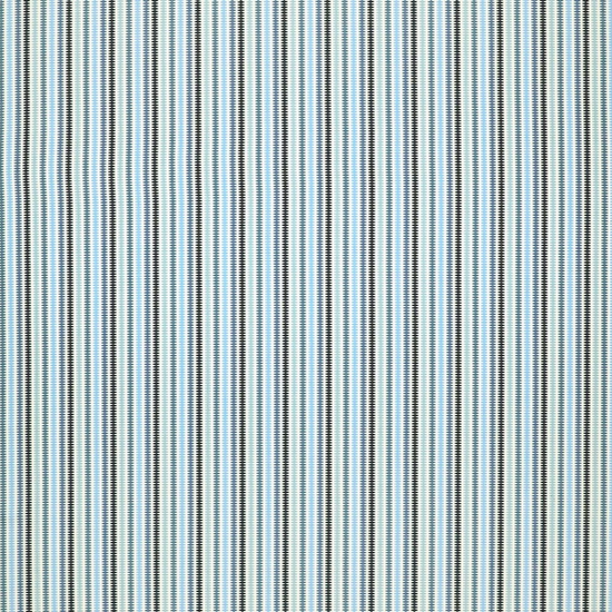 Grove Stripe Sky Midnight Indigo Curtains