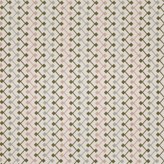 Hemlock Olive Blush Curtains