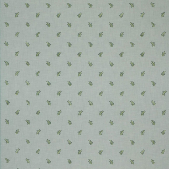 Mini Herbarium Seafoam Curtains