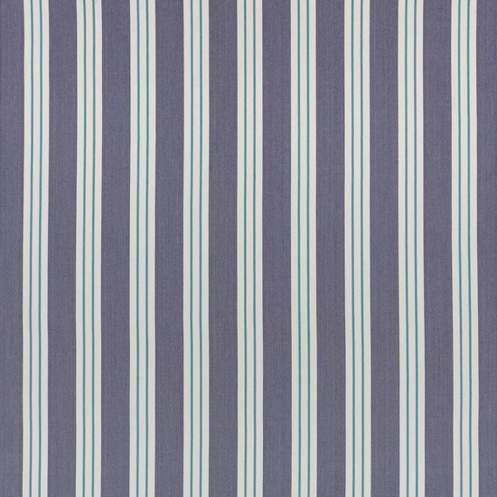 Foxdale Periwinkle Aqua Curtains