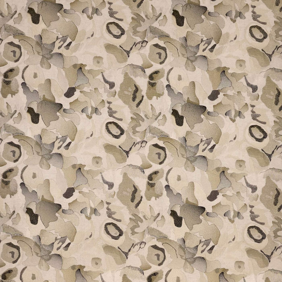 Flores Embroidery Charcoal Julip Mineral Curtains