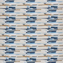 Zeal II Indigo Julip Sky Stone Curtains