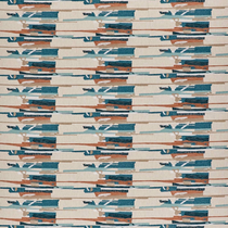 Zeal II Atlantic Rosewood Denim Curtains