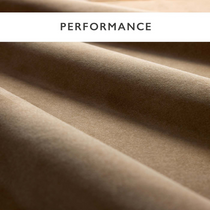 Heatherton Stain Resist Velvet Basket Curtains
