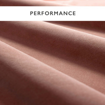 Heatherton Stain Resist Velvet Dusky Curtains