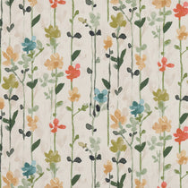 Woodland Floral Green Curtains