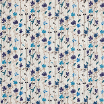 Woodland Floral Indigo Curtains