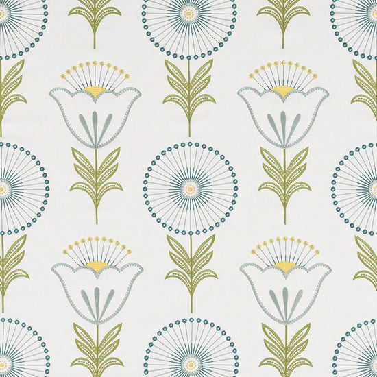 Fiorella Verdigris Curtains