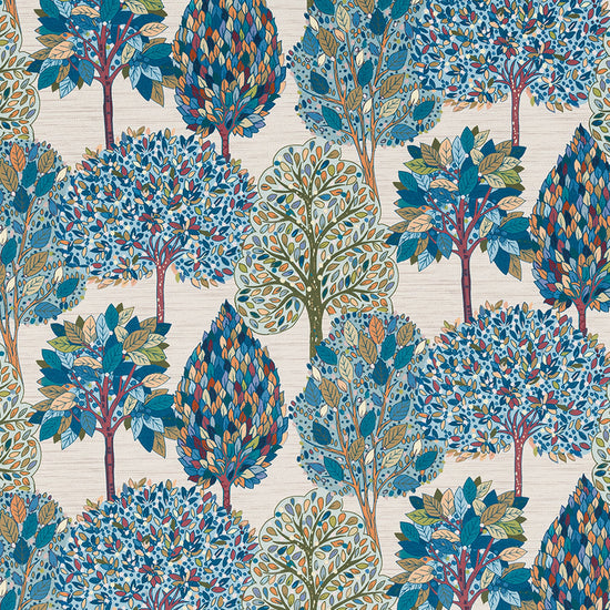 Arbre Velvet Teal Curtains
