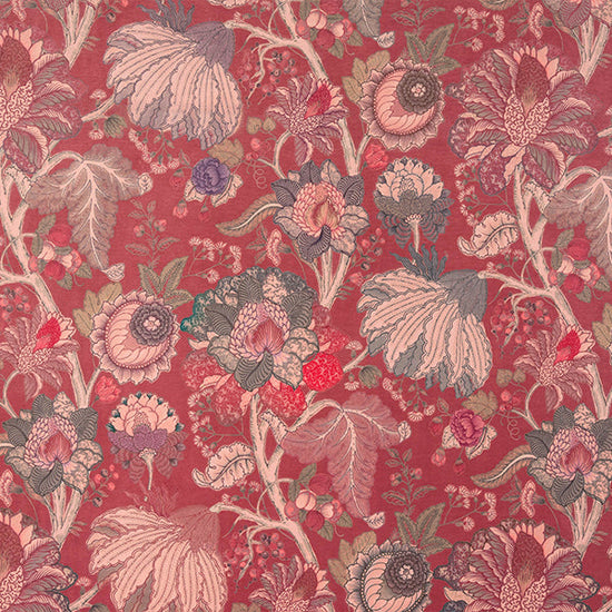 Raffaela Cranberry Curtains