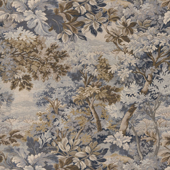 Highclere Indigo Curtains