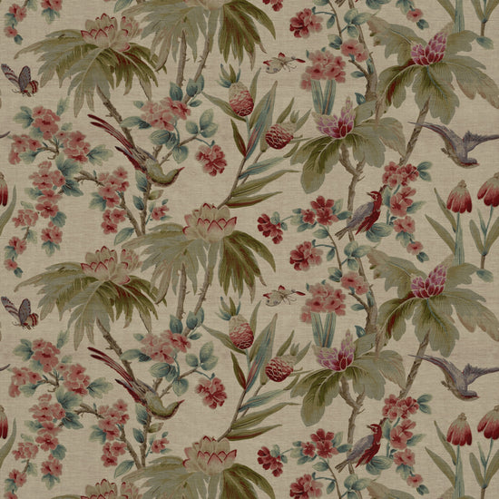 Bird & Blossom Antique New Curtains