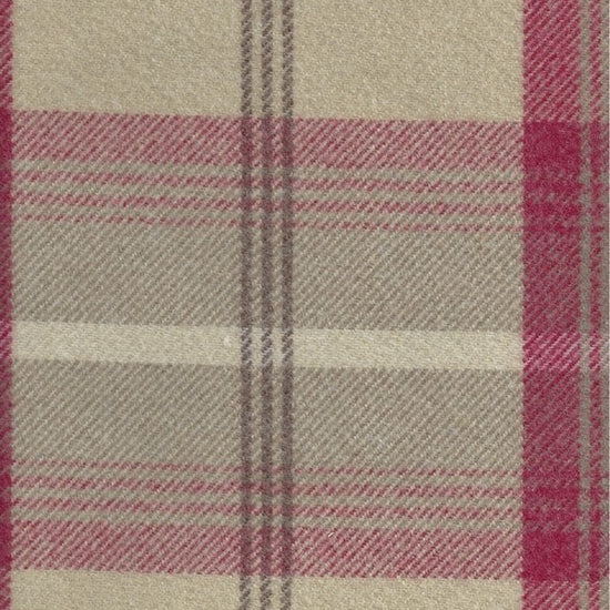Balmoral Cranberry Box Seat Covers