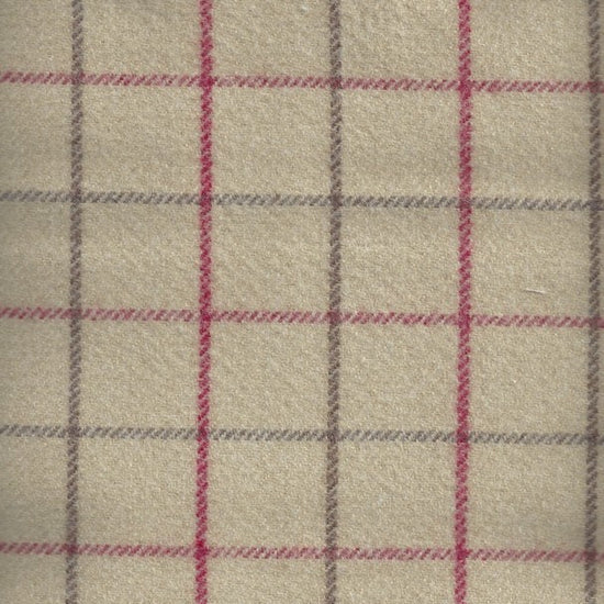 Bamburgh Cranberry Fabric by the Metre