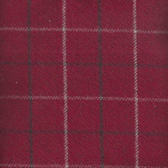 Bamburgh Red Fabric by the Metre