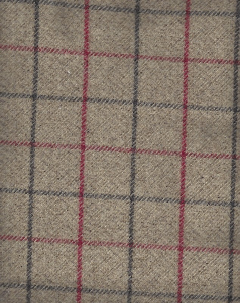 Bamburgh Rosso Curtains