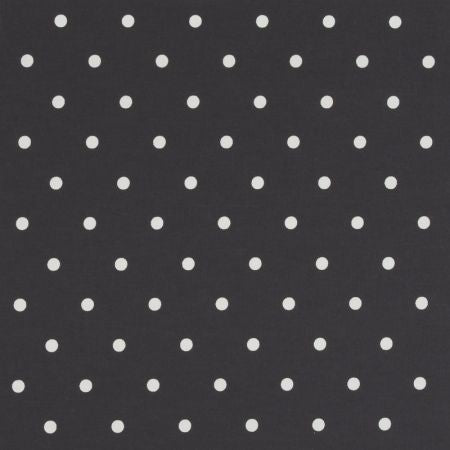 Dotty Charcoal Curtain Tie Backs