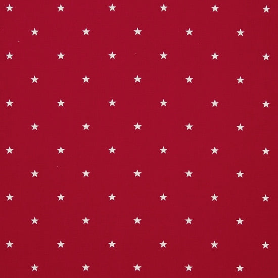 Etoile Red Fabric by the Metre