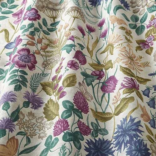 Field Flowers Elderberry Upholstered Pelmets