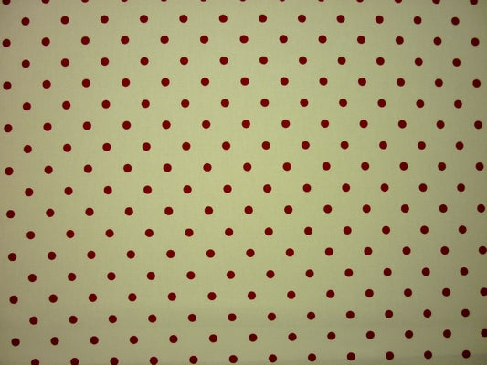 Full Stop Ruby Curtains