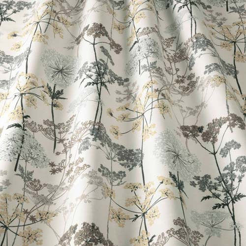 Hedgerow Charcoal Curtains