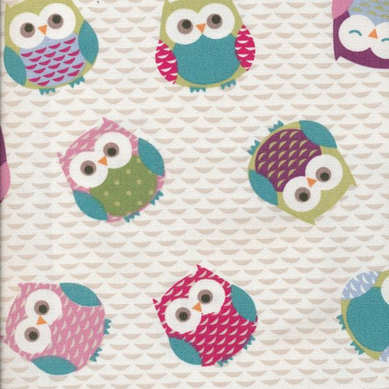 Owls Multi Upholstered Pelmets