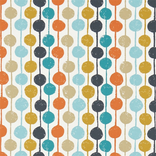 Taimi Sulpher Tangerine Kingfisher 120363 Fabric by the Metre