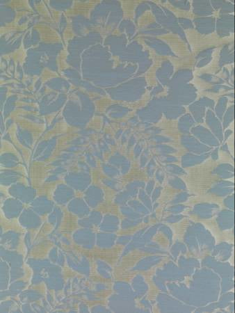 Woodland Powder Blue Fabric by the Metre