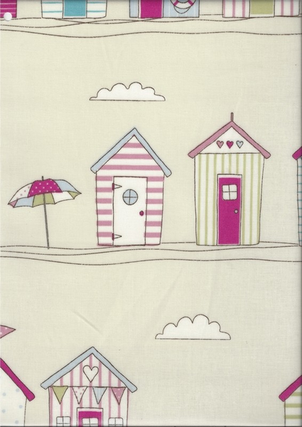 Beach Huts PVC Tablecloth PVC Tablecloths