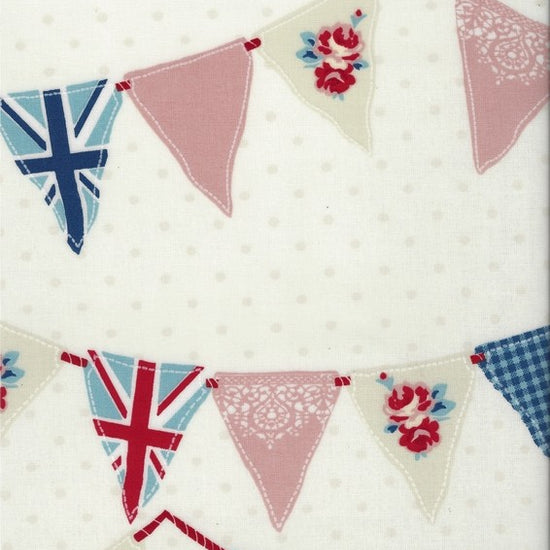 Bunting Blue PVC Tablecloth PVC Tablecloths