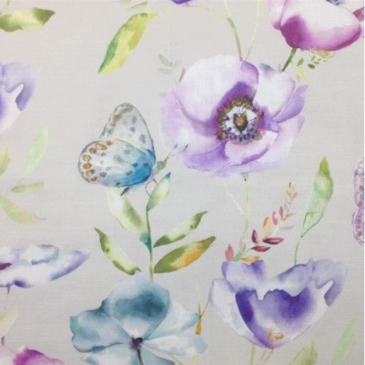 Farfalla Plum Apex Curtains