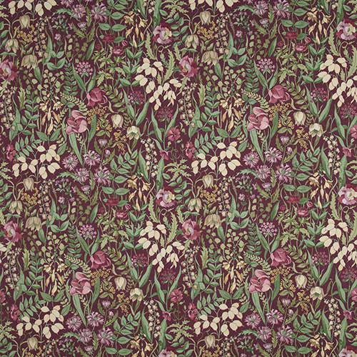 Cotswold Claret Fabric by the Metre