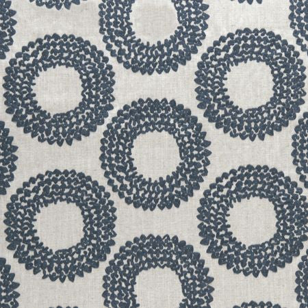 Dashiki Indigo Upholstered Pelmets