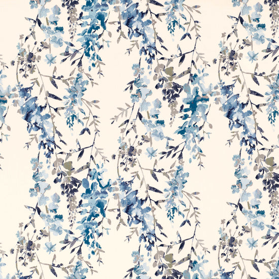 Hana Indigo V3233-06 Fabric by the Metre