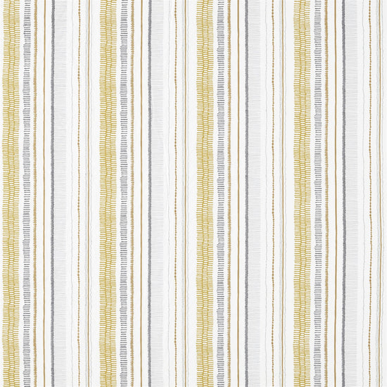 Noki Ochre Hemp Charcoal 132152 Fabric by the Metre
