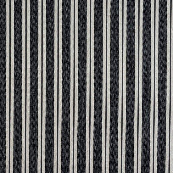 Arley Stripe Charcoal Curtains
