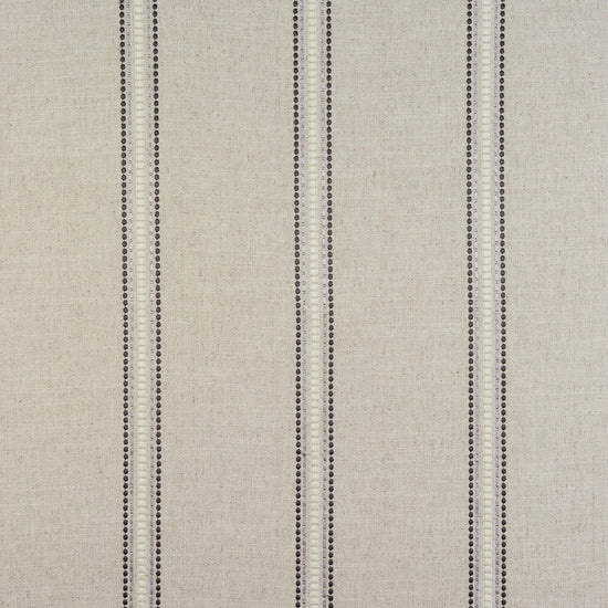 Bromley Stripe Charcoal Fabric by the Metre