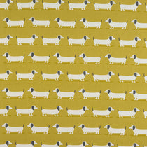 Hound Dog Ochre Curtains