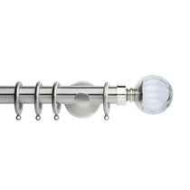 Clear Pumpkin Stainless Steel Curtain Poles