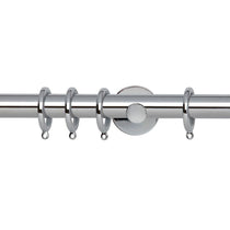 Stud Chrome Curtain Poles