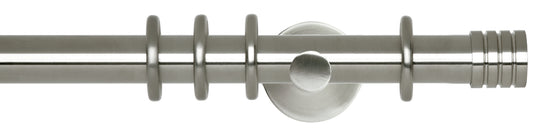 Stud Stainless Steel Curtain Poles