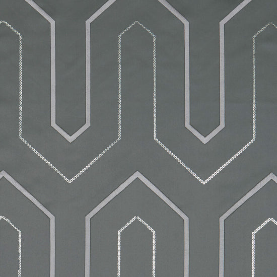 Gatsby Charcoal Upholstered Pelmets