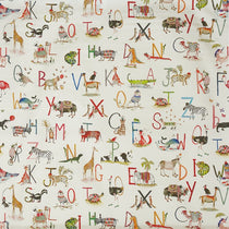 Animal Alphabet Fudge Roman Blinds