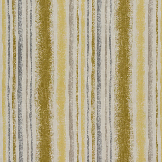 Garda Stripe Ochre Curtains