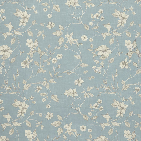 Etched Vine Wedgewood Upholstered Pelmets