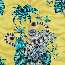 Lemur Lime Curtains