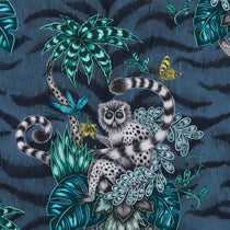 Lemur Navy Pillows