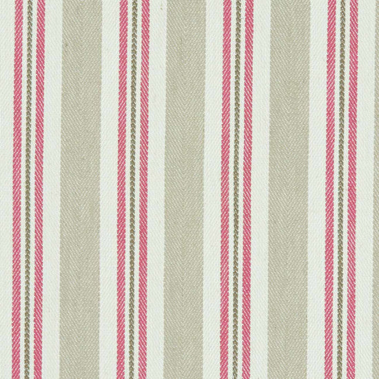 Alderton Raspberry Linen Curtain Tie Backs